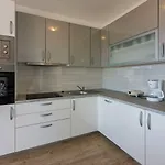 Modernes Nur 100 Meter Zum Mit Grillplatz, Meerblick, Klima Apartment