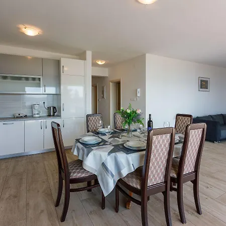 Modernes Nur 100 Meter Zum Mit Grillplatz, Meerblick, Klima *