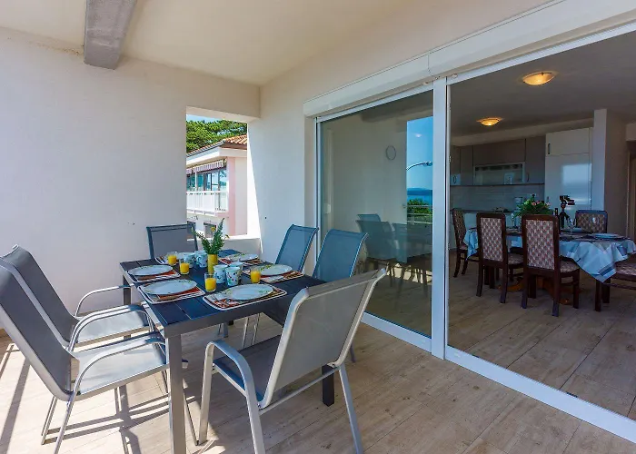 Apartamento Modernes Nur 100 Meter Zum Mit Grillplatz, Meerblick, Klima *