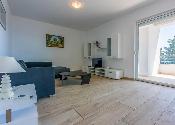Apartamento Modernes Nur 100 Meter Zum Mit Grillplatz, Meerblick, Klima *