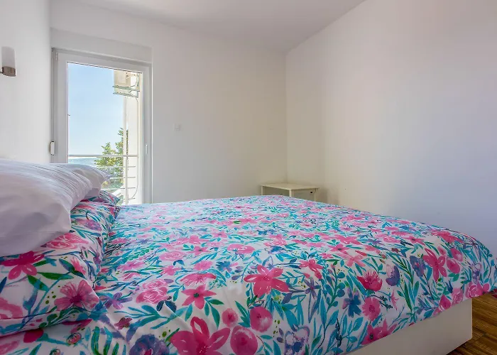 Apartament Modernes Nur 100 Meter Zum Mit Grillplatz, Meerblick, Klima *