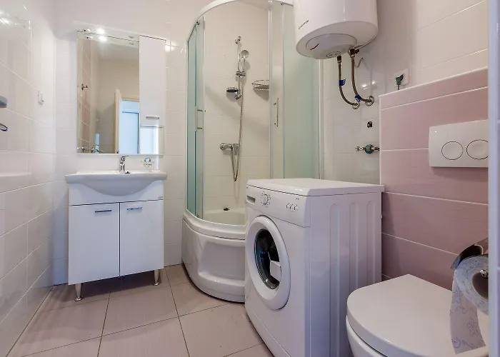 Apartamento Modernes Nur 100 Meter Zum Mit Grillplatz, Meerblick, Klima *