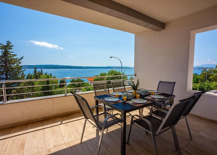 Apartament Modernes Nur 100 Meter Zum Mit Grillplatz, Meerblick, Klima