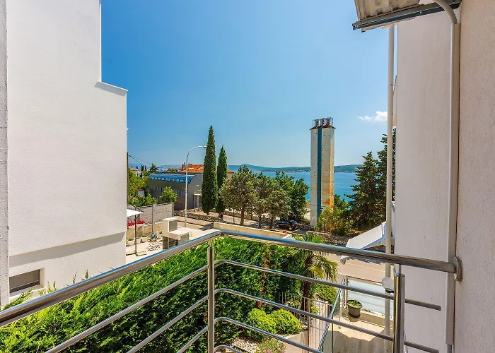 Modernes Nur 100 Meter Zum Mit Grillplatz, Meerblick, Klima *