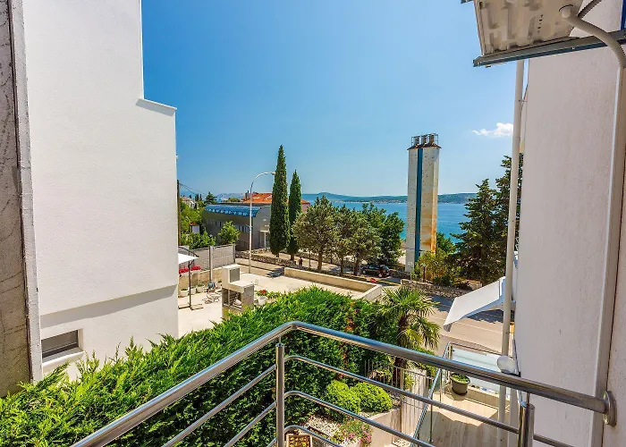 Modernes Nur 100 Meter Zum Mit Grillplatz, Meerblick, Klima *